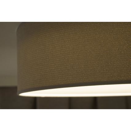 Duolla - LED Deckenleuchte CORTINA LED/26W/230V Ø 45 cm 4000K Grau