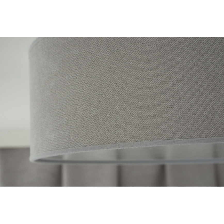 Duolla - LED Deckenleuchte CORTINA LED/26W/230V Ø 45 cm 4000K Grau