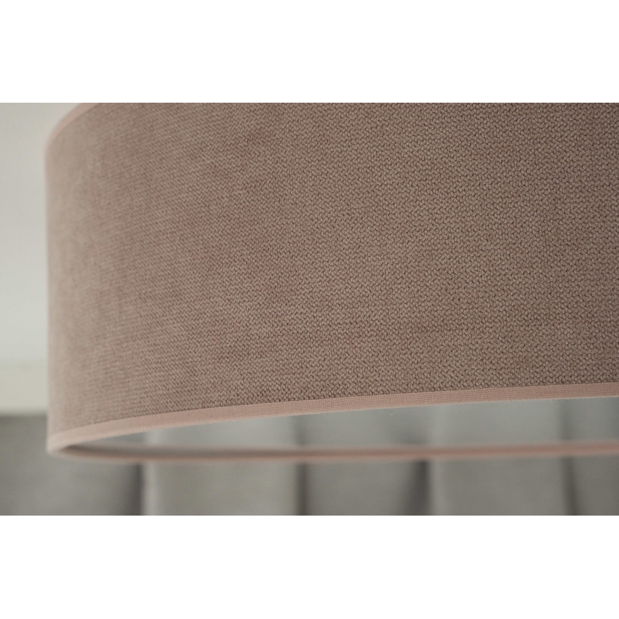 Duolla - LED Deckenleuchte CORTINA LED/26W/230V Ø 45 cm 4000K Rosa