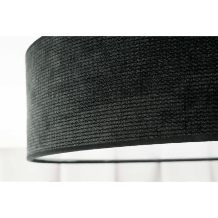 Duolla - LED Deckenleuchte CORTINA LED/26W/230V Ø 45 cm 4000K schwarz