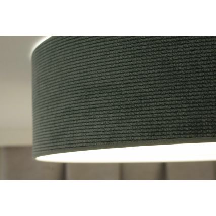 Duolla - LED Deckenleuchte CORTINA LED/26W/230V Ø 45 cm 4000K Türkis