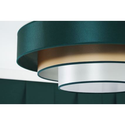 Duolla - LED-Deckenleuchte LUNETA LED/26W/230V d 60 cm 4000K grün/golden/weiß