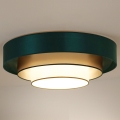 Duolla - LED-Deckenleuchte LUNETA LED/26W/230V d 60 cm 4000K grün/golden/weiß