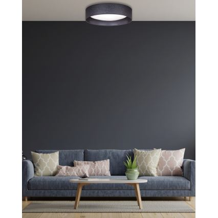 Duolla - LED-Deckenleuchte ROLLER LED/24W/230V d 45 cm anthrazit