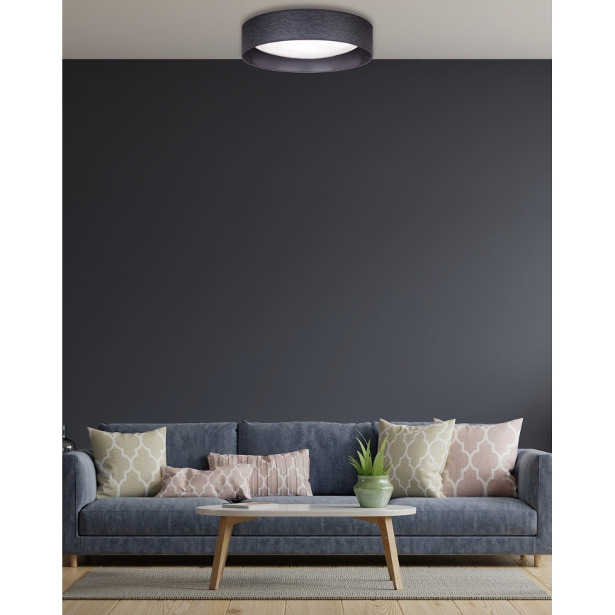 Duolla - LED-Deckenleuchte ROLLER LED/24W/230V d 45 cm anthrazit