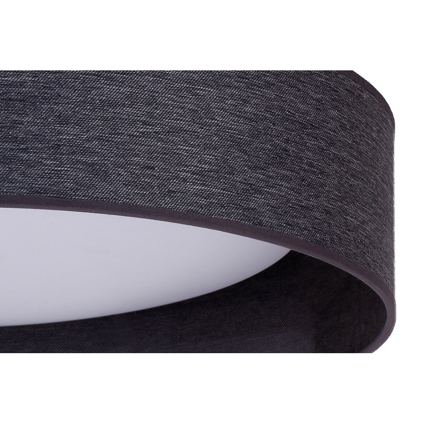 Duolla - LED-Deckenleuchte ROLLER LED/24W/230V d 45 cm anthrazit