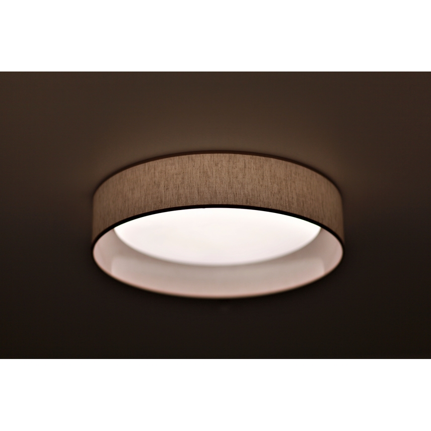 Duolla - LED-Deckenleuchte ROLLER LED/24W/230V d 45 cm beige