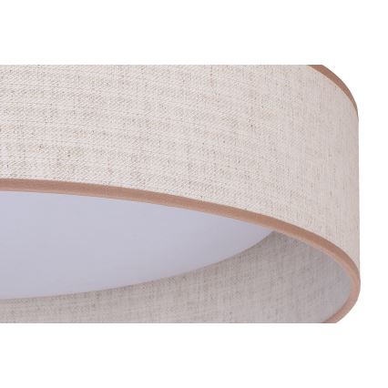 Duolla - LED-Deckenleuchte ROLLER LED/24W/230V d 45 cm beige