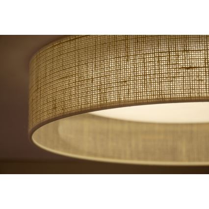 Duolla - LED-Deckenleuchte ROLLER LED/24W/230V d 45 cm beige