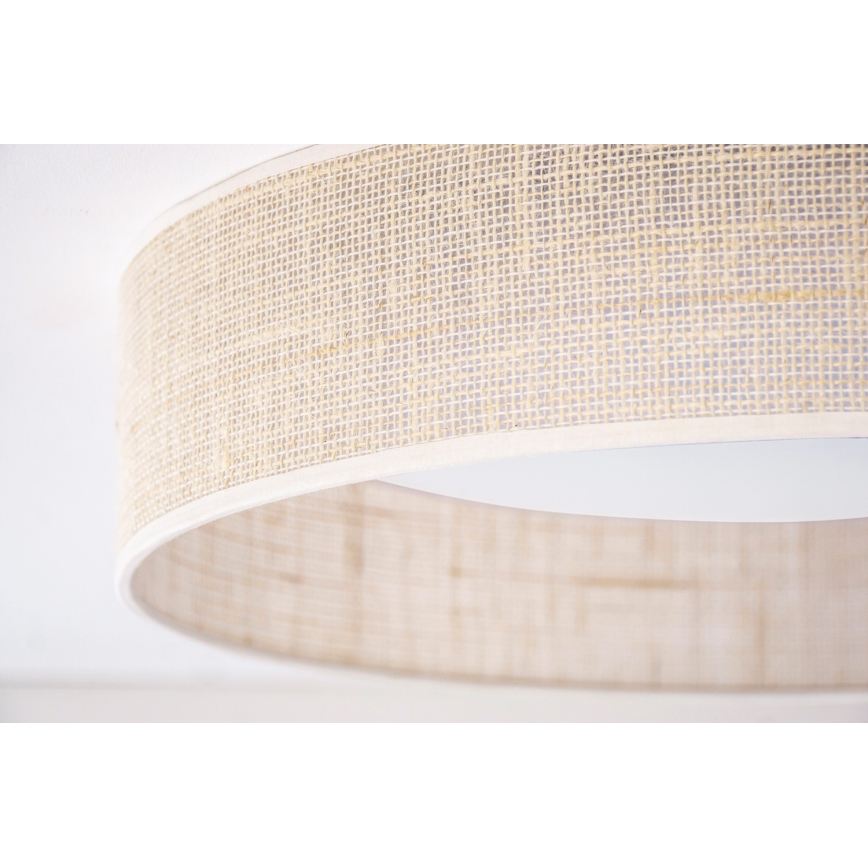 Duolla - LED-Deckenleuchte ROLLER LED/24W/230V d 45 cm beige