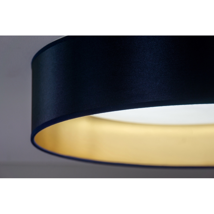 Duolla - LED-Deckenleuchte ROLLER LED/24W/230V d 45 cm blau/golden