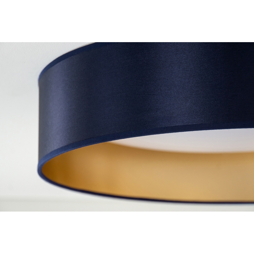 Duolla - LED-Deckenleuchte ROLLER LED/24W/230V d 45 cm blau/golden