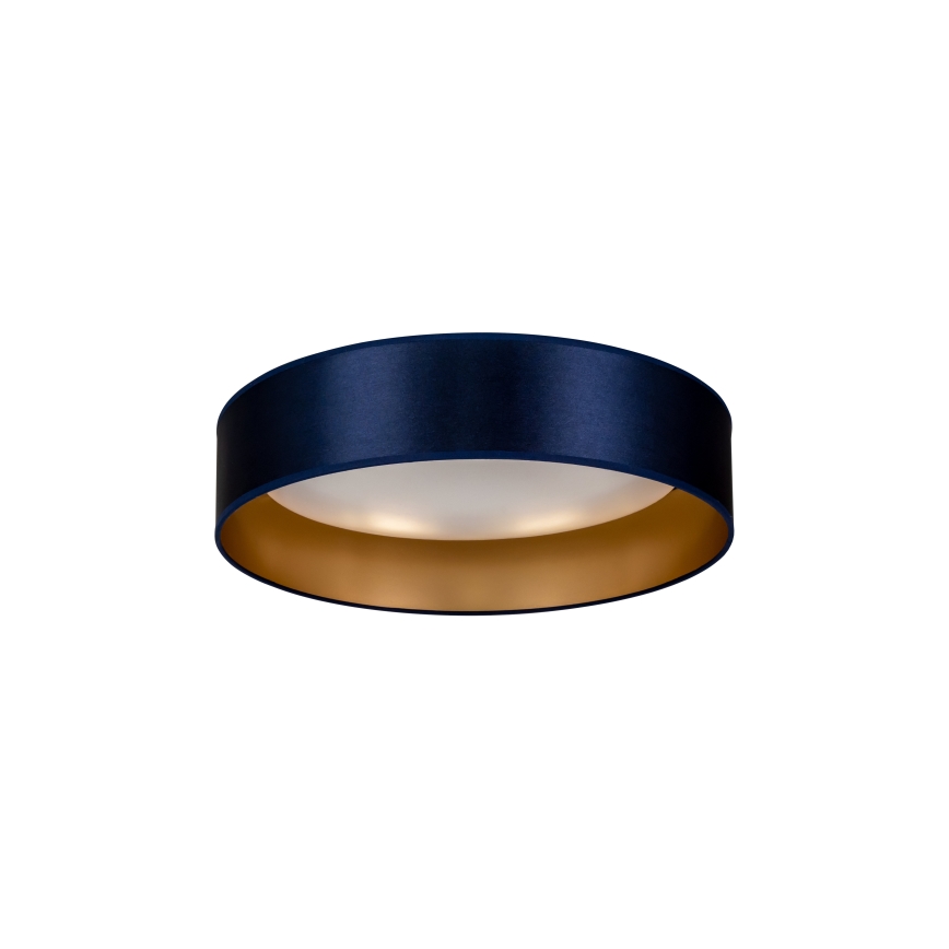 Duolla - LED-Deckenleuchte ROLLER LED/24W/230V d 45 cm blau/golden