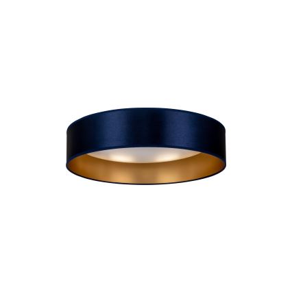 Duolla - LED-Deckenleuchte ROLLER LED/24W/230V d 45 cm blau/golden