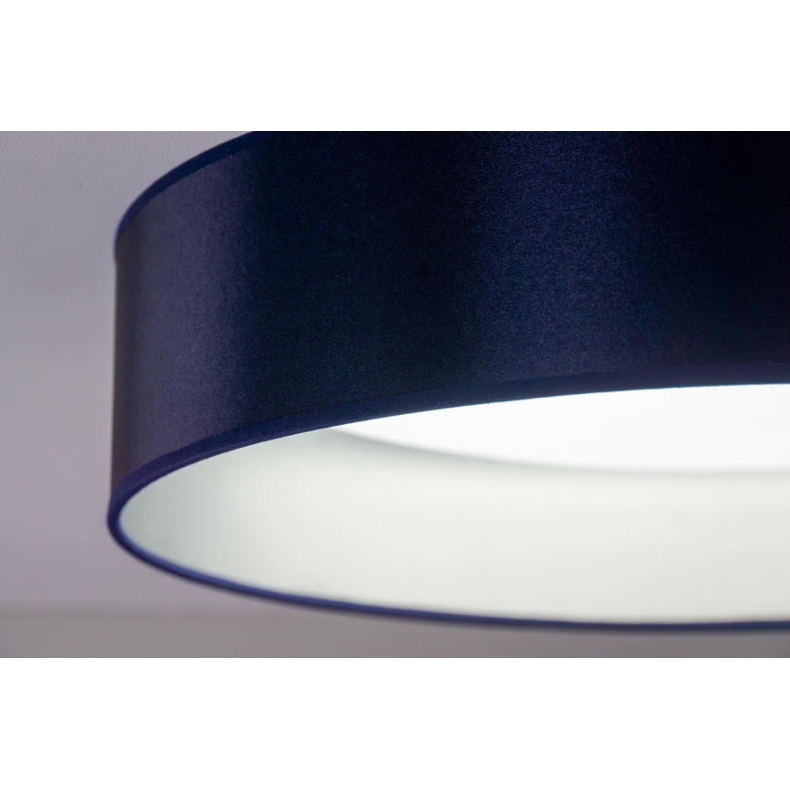 Duolla - LED-Deckenleuchte ROLLER LED/24W/230V d 45 cm blau/silbern
