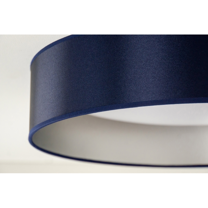 Duolla - LED-Deckenleuchte ROLLER LED/24W/230V d 45 cm blau/silbern