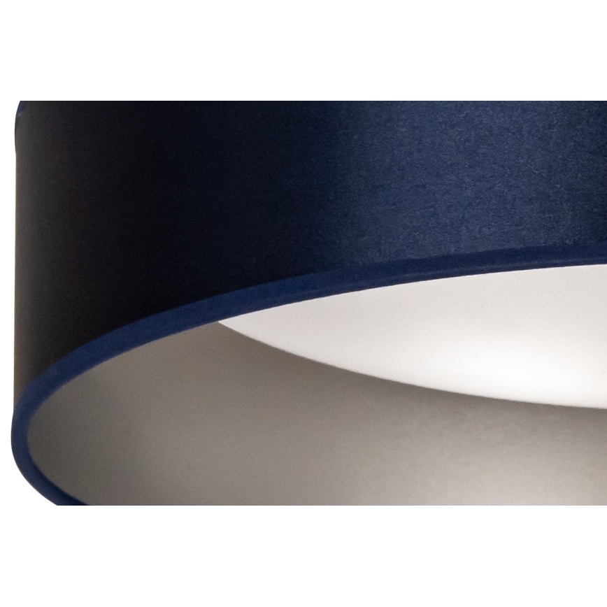 Duolla - LED-Deckenleuchte ROLLER LED/24W/230V d 45 cm blau/silbern