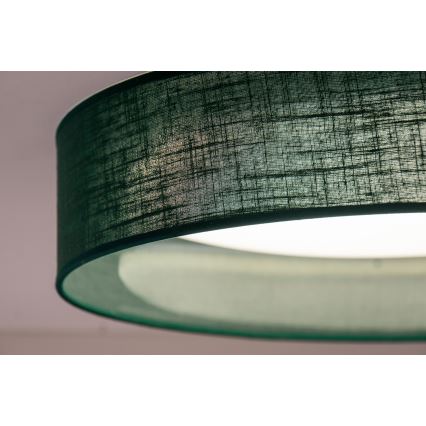 Duolla - LED-Deckenleuchte ROLLER LED/24W/230V d 45 cm grün