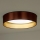Duolla - LED-Deckenleuchte ROLLER LED/24W/230V d 45 cm kupfern/golden