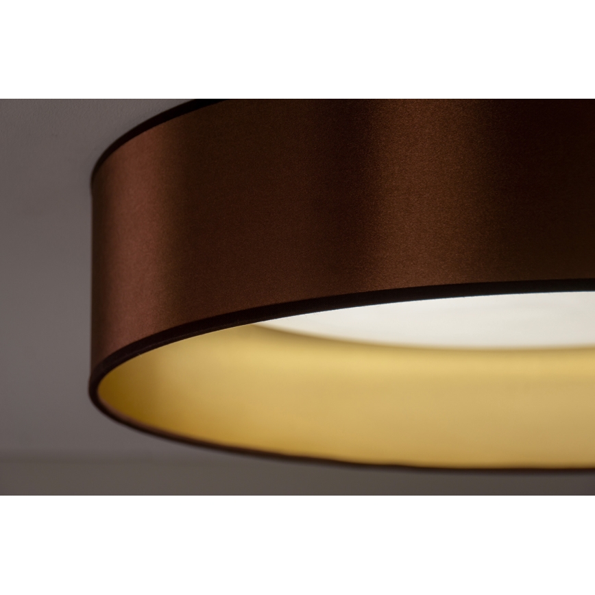 Duolla - LED-Deckenleuchte ROLLER LED/24W/230V d 45 cm kupfern/golden