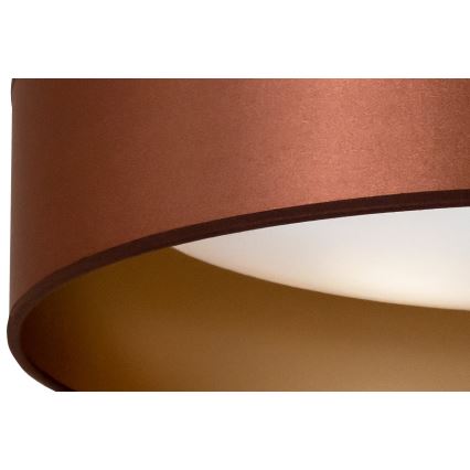 Duolla - LED-Deckenleuchte ROLLER LED/24W/230V d 45 cm kupfern/golden