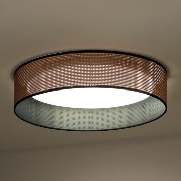 Duolla - LED-Deckenleuchte ROLLER LED/24W/230V d 45 cm kupfern/schwarz