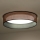 Duolla - LED-Deckenleuchte ROLLER LED/24W/230V d 45 cm kupfern/schwarz