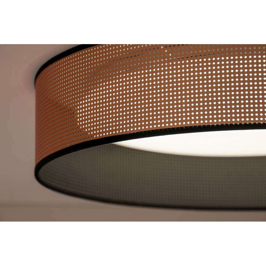 Duolla - LED-Deckenleuchte ROLLER LED/24W/230V d 45 cm kupfern/schwarz