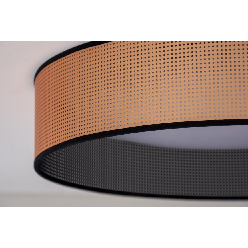 Duolla - LED-Deckenleuchte ROLLER LED/24W/230V d 45 cm kupfern/schwarz