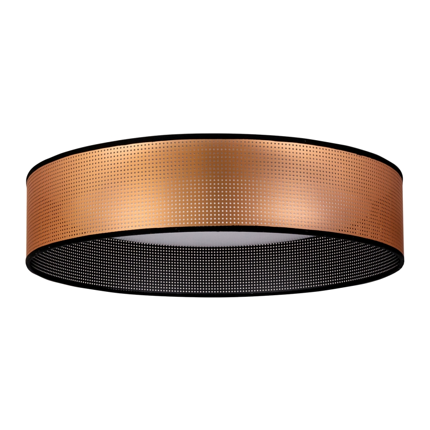 Duolla - LED-Deckenleuchte ROLLER LED/24W/230V d 45 cm kupfern/schwarz
