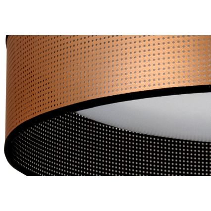 Duolla - LED-Deckenleuchte ROLLER LED/24W/230V d 45 cm kupfern/schwarz