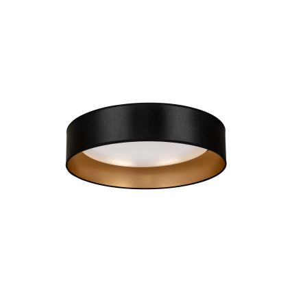 Duolla - LED-Deckenleuchte ROLLER LED/24W/230V d 45 cm schwarz/golden