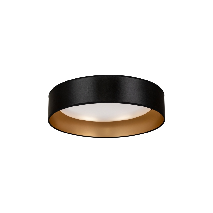 Duolla - LED-Deckenleuchte ROLLER LED/24W/230V d 45 cm schwarz/golden