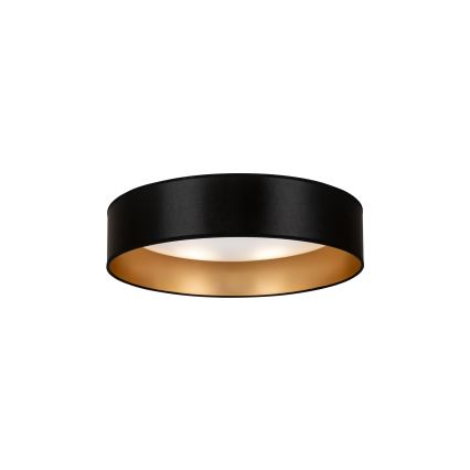 Duolla - LED-Deckenleuchte ROLLER LED/24W/230V d 45 cm schwarz/golden