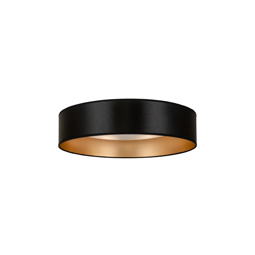 Duolla - LED-Deckenleuchte ROLLER LED/24W/230V d 45 cm schwarz/golden
