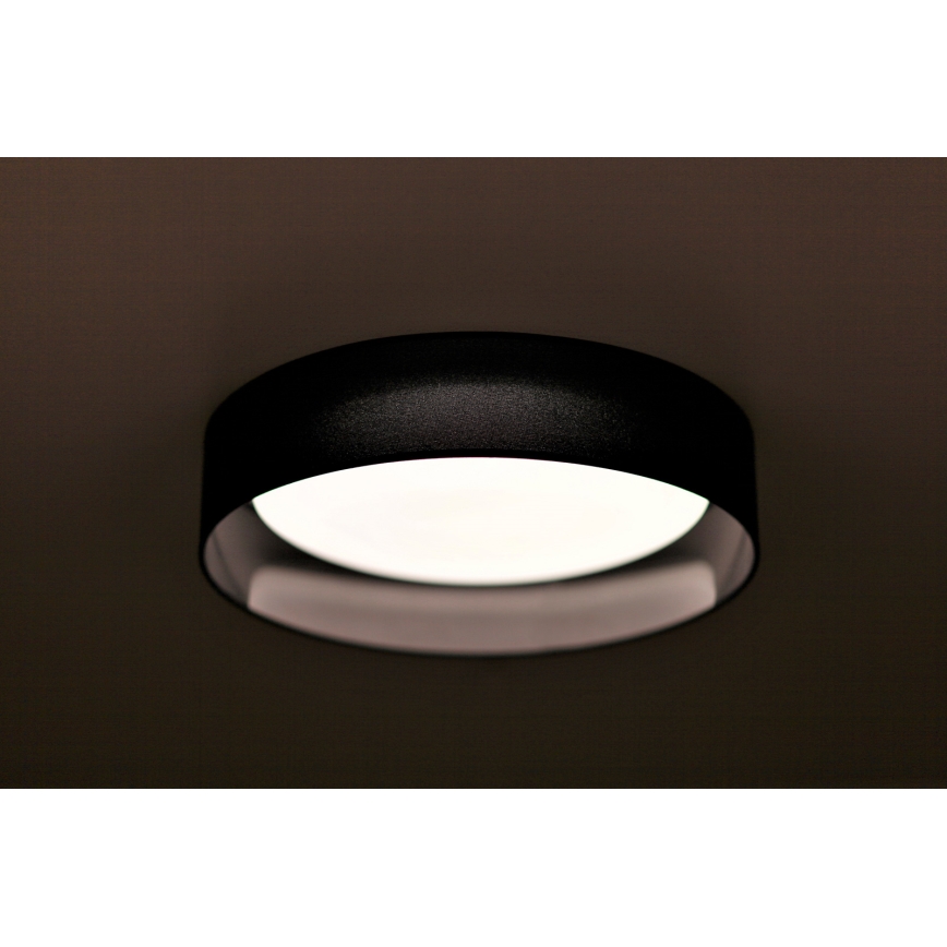 Duolla - LED-Deckenleuchte ROLLER LED/24W/230V d 45 cm schwarz