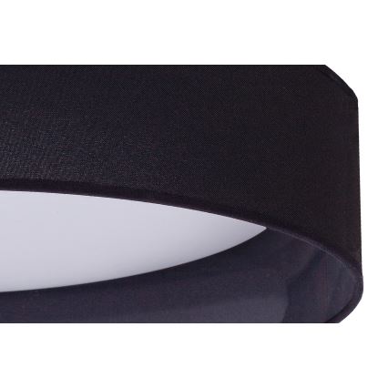 Duolla - LED-Deckenleuchte ROLLER LED/24W/230V d 45 cm schwarz