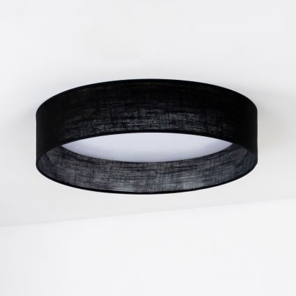 Duolla - LED-Deckenleuchte ROLLER LED/24W/230V d 45 cm schwarz