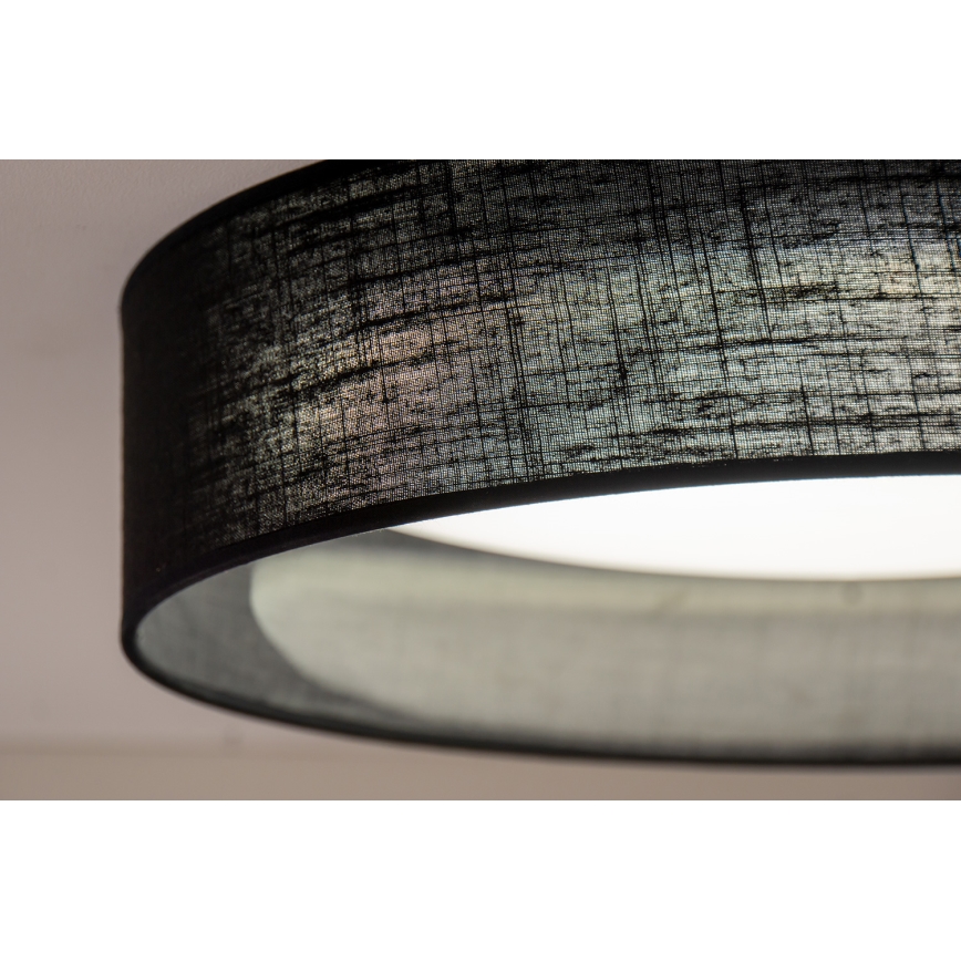 Duolla - LED-Deckenleuchte ROLLER LED/24W/230V d 45 cm schwarz