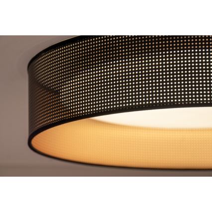 Duolla - LED-Deckenleuchte ROLLER LED/24W/230V d 45 cm schwarz/kupfern