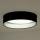Duolla - LED-Deckenleuchte ROLLER LED/24W/230V d 45 cm schwarz/silbern