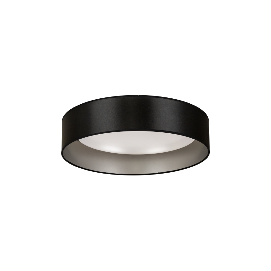 Duolla - LED-Deckenleuchte ROLLER LED/24W/230V d 45 cm schwarz/silbern