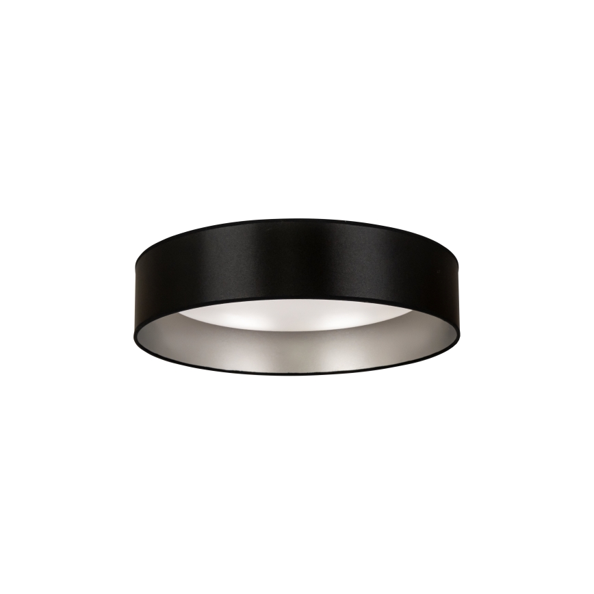 Duolla - LED-Deckenleuchte ROLLER LED/24W/230V d 45 cm schwarz/silbern