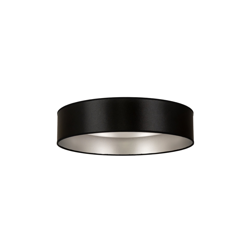 Duolla - LED-Deckenleuchte ROLLER LED/24W/230V d 45 cm schwarz/silbern