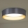 Duolla - LED-Deckenleuchte ROLLER LED/24W/230V d 45 cm silbern/golden