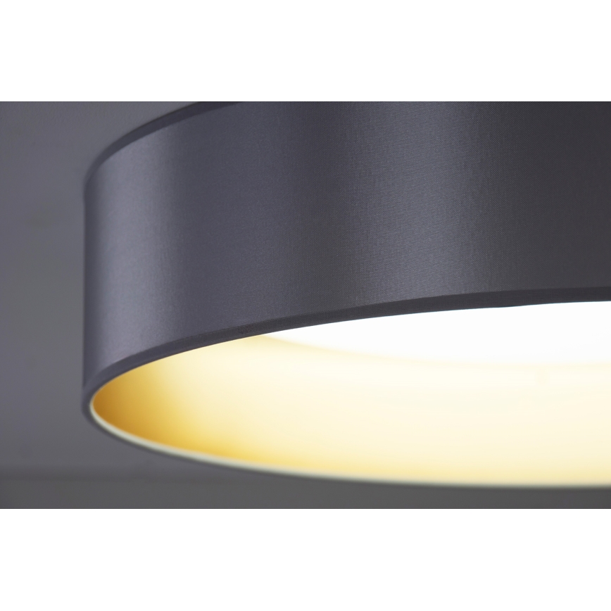 Duolla - LED-Deckenleuchte ROLLER LED/24W/230V d 45 cm silbern/golden