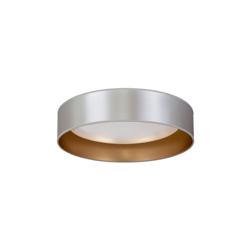 Duolla - LED-Deckenleuchte ROLLER LED/24W/230V d 45 cm silbern/golden