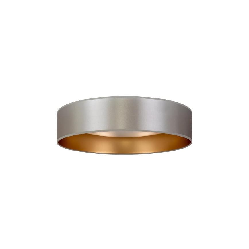 Duolla - LED-Deckenleuchte ROLLER LED/24W/230V d 45 cm silbern/golden