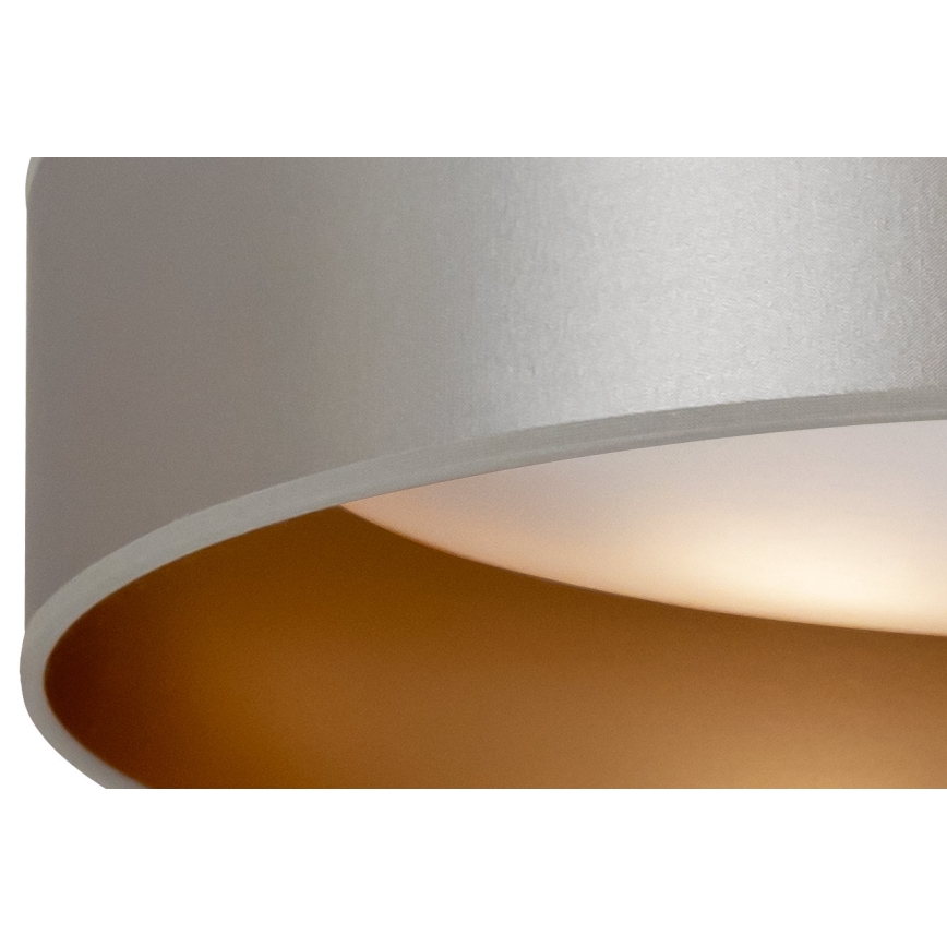 Duolla - LED-Deckenleuchte ROLLER LED/24W/230V d 45 cm silbern/golden