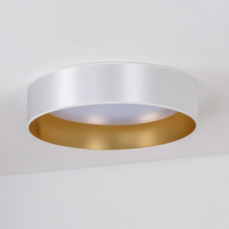 Duolla - LED-Deckenleuchte ROLLER LED/24W/230V d 45 cm silbern/golden